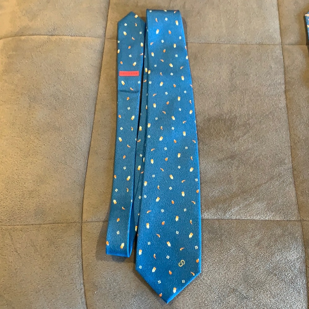 BULGARI Blue Men’s Neck Tie